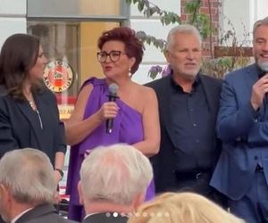 Urodziny Jolanty Kwaśniewskiej. Wpadli Ryszard Kalisz z żoną 