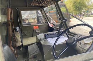 Konwój STAR-a przed Politechniką Warszawską