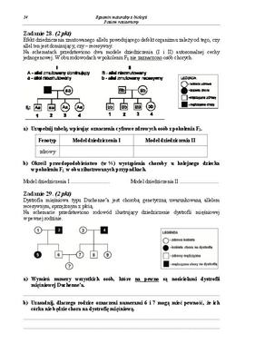 Matura 2013 biologia p. rozszerzony