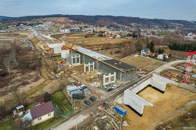 Na Podkarpaciu powstaje najwyższa estakada drogowa w Polsce