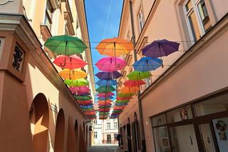 Tarnowskie Umbrella Sky na ul. Piekarskiej