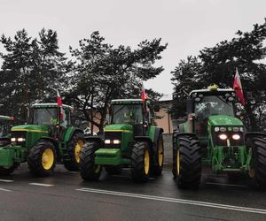 Protest rolników w naszym regionie 