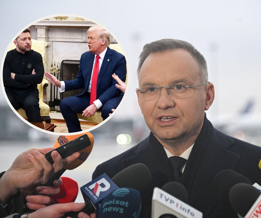 Duda: Zełenski powinien wrócić do rozmów ze Stanami Zjednoczonymi