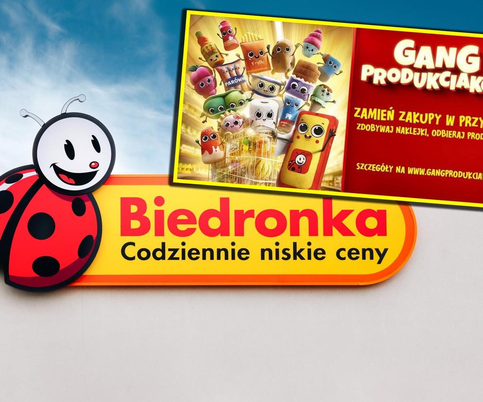 Gang Produkciaków zamienia zakupy w Biedronce w przygodę