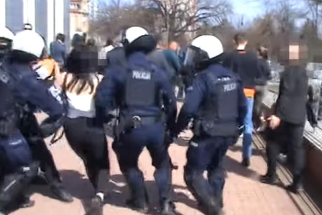 Brutalna interwencja policji w Głogowie