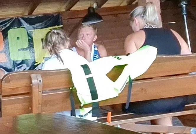 Kamil Glik na wakacjach na Mazurach