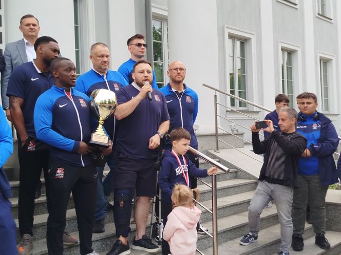 Społeczność sportowców i kibiców rugby z Siedlec uczciła największy z dotychczasowych sukcesów w historii klubu