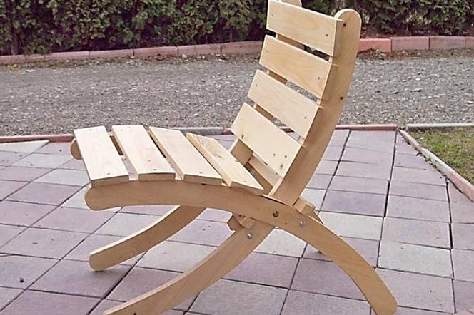 Nowoczesne krzesło ogrodowe