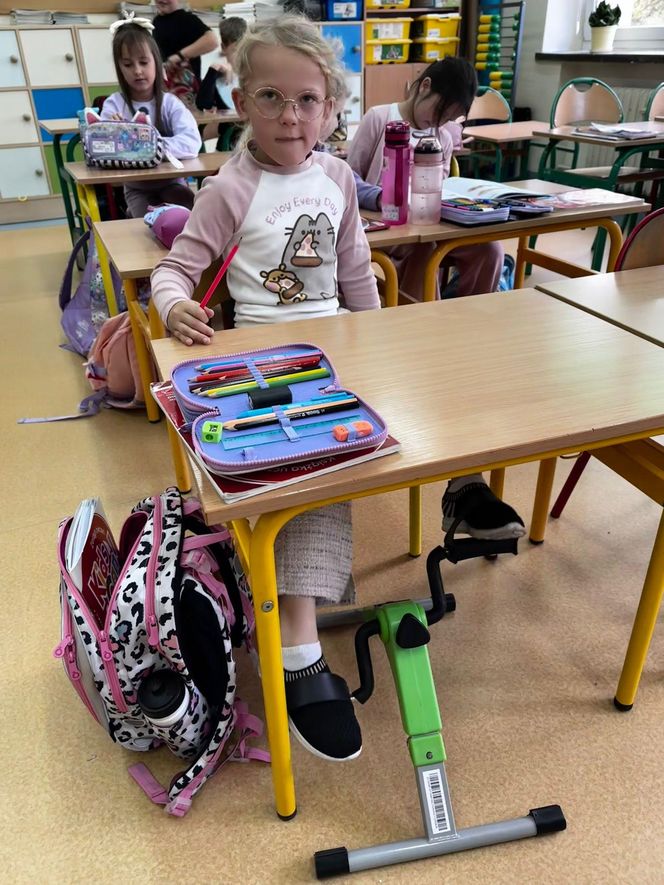 Kręcą wiedzę na pedałach! Jak rotory w kieleckiej szkole zmieniły lekcje nie do poznania