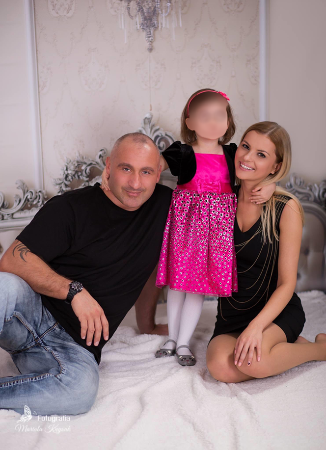 Marcin Najman z rodziną