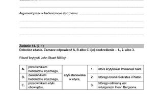 Matura 2022: Filozofia 9 maja. Arkusze CKE, treść zadań. Filozofia poziom rozszerzony