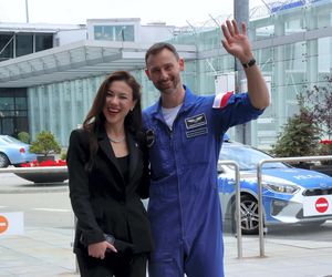 Sławosz Uznański-Wiśniewski w Polsce! Pierwsze słowa astronauty po lądowaniu