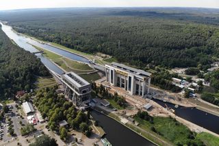 Podnośnia Niederfinow, Niemcy