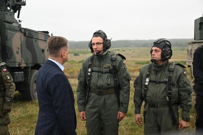 Minister Błaszczak w Centrum Szkolenia Bojowego Drawsko