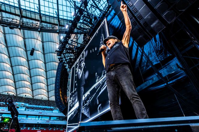 Koncert AC/DC w Warszawie (4.07.2025) - część druga. Organizatorem koncertu jest Live Nation