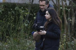 Marta Kaczyńska na spacerze z rodziną