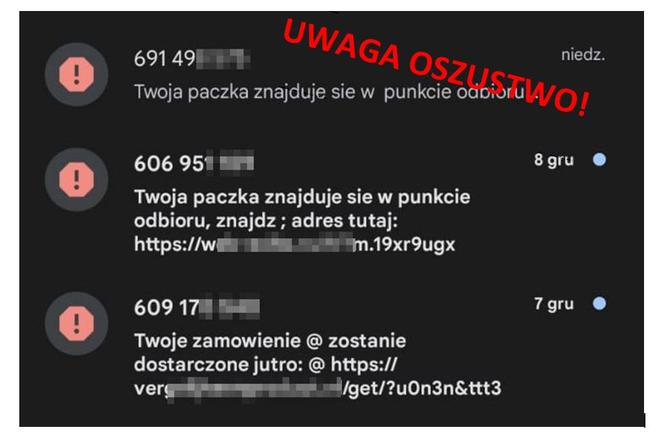 Bezczelni oszuści atakują na terenie woj. kujawsko-pomorskiego. Takie wiadomości wysyłają