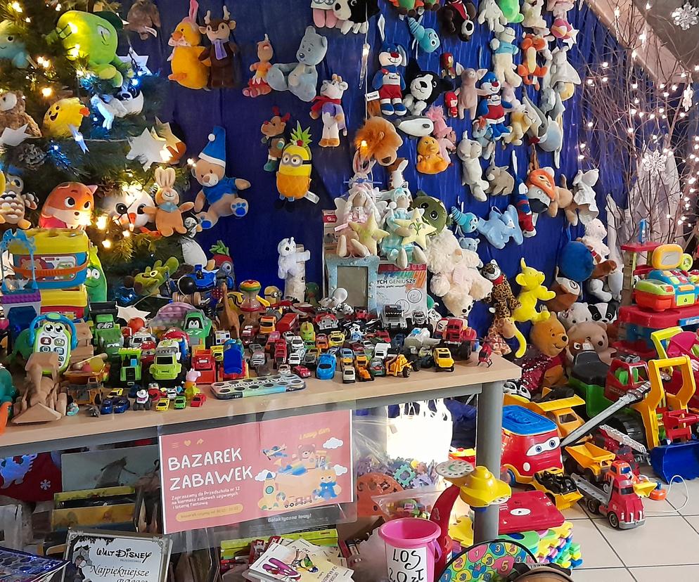 Bazarek zabawek w przedszkolu numer 12 w Mysłowicach 