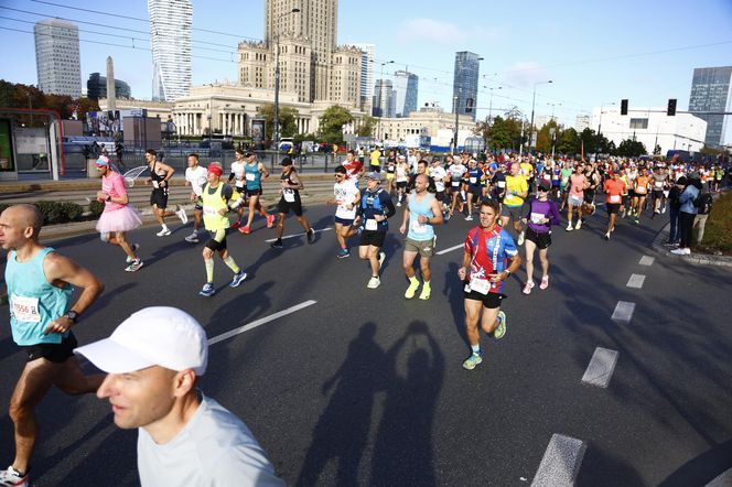 Uczestnicy 46. edycji Nationale-Nederlanden Maratonu Warszawskiego