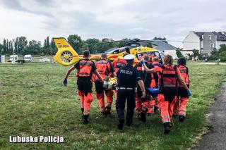 Cztery osoby poszkodowane w dwóch wypadkach w Kostrzynie