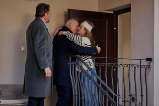 Na Wspólnej odc. 4044: Malwina (Martyna Dudek), Hebel (Tadeusz Huk), Konrad (Marek Bukowski)