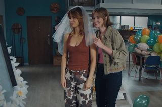 M jak miłość odc. 1884. Ania (Alina Szczegielniak), Kama (Michalina Sosna)