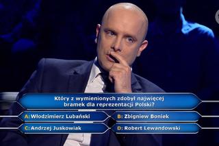 Który z wymienionych zdobył najwięcej bramek dla reprezentacji Polski? Odpowiedź na pytanie z Milionerów