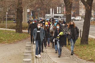 Uczniowie strajkowali we Wrocławiu