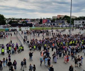 Zobacz, jaką strefę zorganizowano wokół stadionu, przed koncertem Dawida Podsiadło