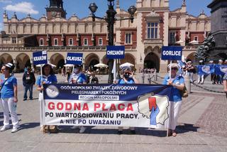 Pielęgniarki z Małopolski domagają się wyższych płac i lepszych warunków pracy 