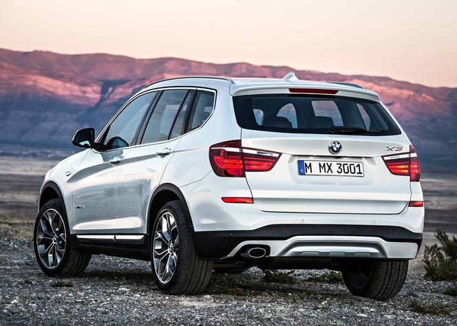 BMW X3 lifting 2015