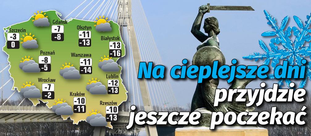 Warszawa Prognoza Pogody 18 01 2021 Na Cieplejsze Dni Przyjdzie Jeszcze Poczekac Warszawa Super Express