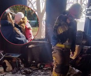 Pożar w Boruszowicach zniszczył doszczętnie mieszkanie matki z dwójką dzieci