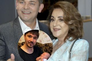Takich obrazków jeszcze nie widzieliście! Daniel Martyniuk z dzieckiem na ręku