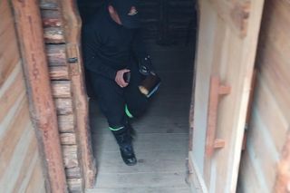 Ćwiczenia klas mundurowych w Nowej Sarzynie