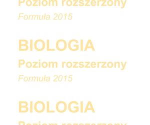 Matura 2025 - biologia