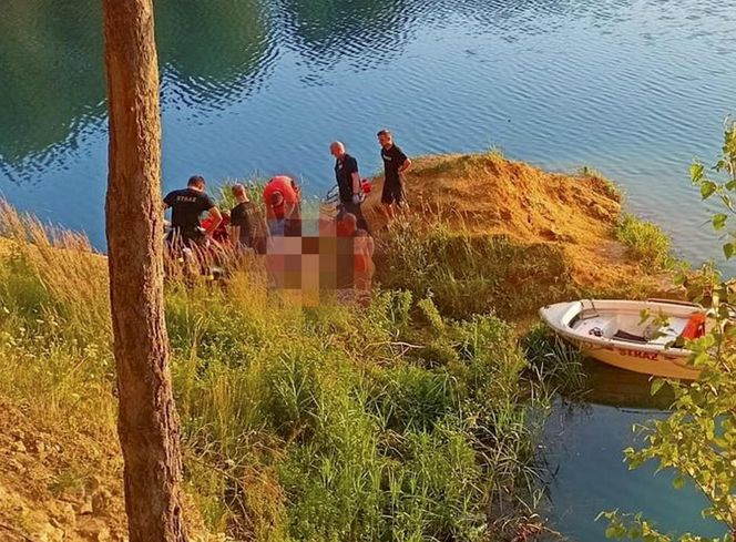 Tragedia nad zbiornikiem Wapienniki. 24-latek nie żyje