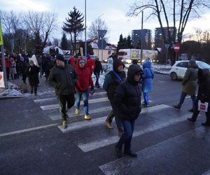 Protest kielczan przeciw budowie S74