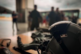 Kongresmeni USA w Polsce. Wizyta w 31. Bazie Lotnictwa Taktycznego