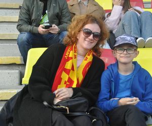 Korona Kielce - Lech Poznań. Zdjęcia kibiców na Exbud Arenie