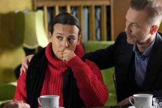 M jak miłość odc. 1733. Magda (Anna Mucha), Andrzej Budzyński (Krystian Wieczorek)