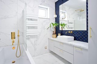 Łazienka elegancka – głębia oceanu