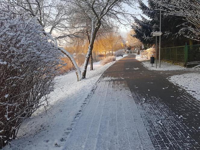 Olsztyn: W ostatni dzień marca spadł śnieg