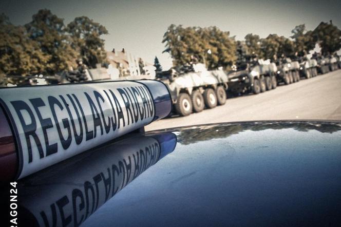 Na drogach wzmożony ruch pojazdów wojskowych związany z ćwiczeniami NATO