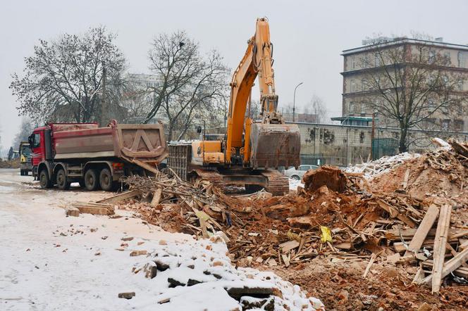 Trwa przebudowa ulicy Dąbrowskiego