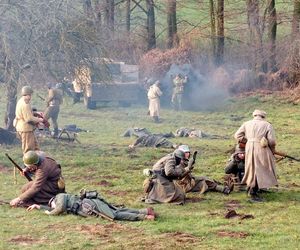 W Borównie Niemcy ostatkiem sił bronili się przed Rosjanami, dokładnie tak jak w lutym 1945 roku