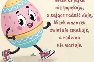 Śmieszne kartki wielkanocne. Zabawne obrazki z tekstem na Wielkanoc