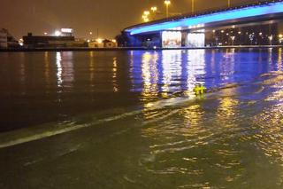 Bulwar znów pod wodą. Skutki cofki w Szczecinie [ZDJĘCIA, WIDEO]