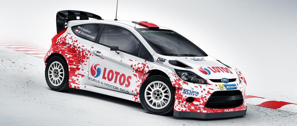 Ford Fiesta RS WRC Roberta Kubicy na Rajd Polski 2014