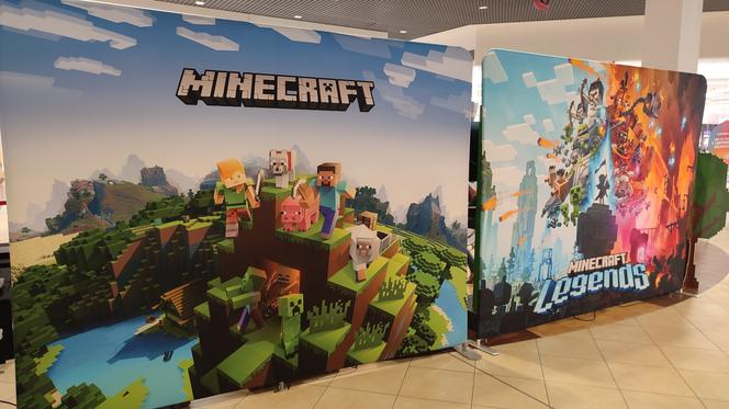 Minecraft w Galerii Leszno
